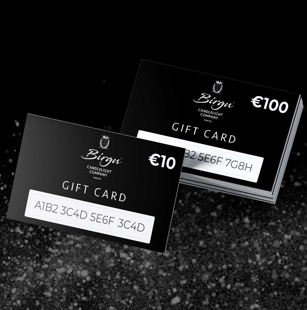 Birgu Candlelight Company gift card