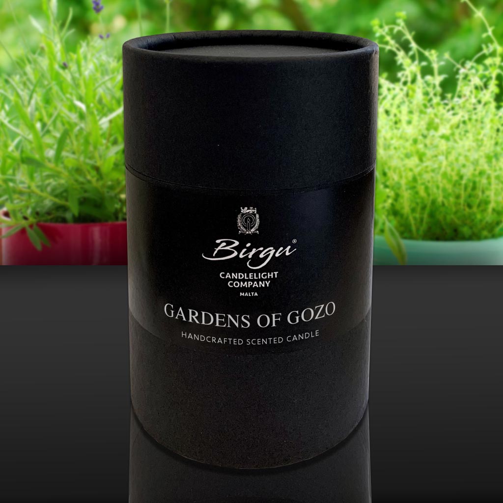 Gardens Of Gozo - Scented Candle Box - Birgu Candlelight Company