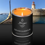 Grand Harbour - Scented Candle Tin Lit - Birgu Candlelight Company